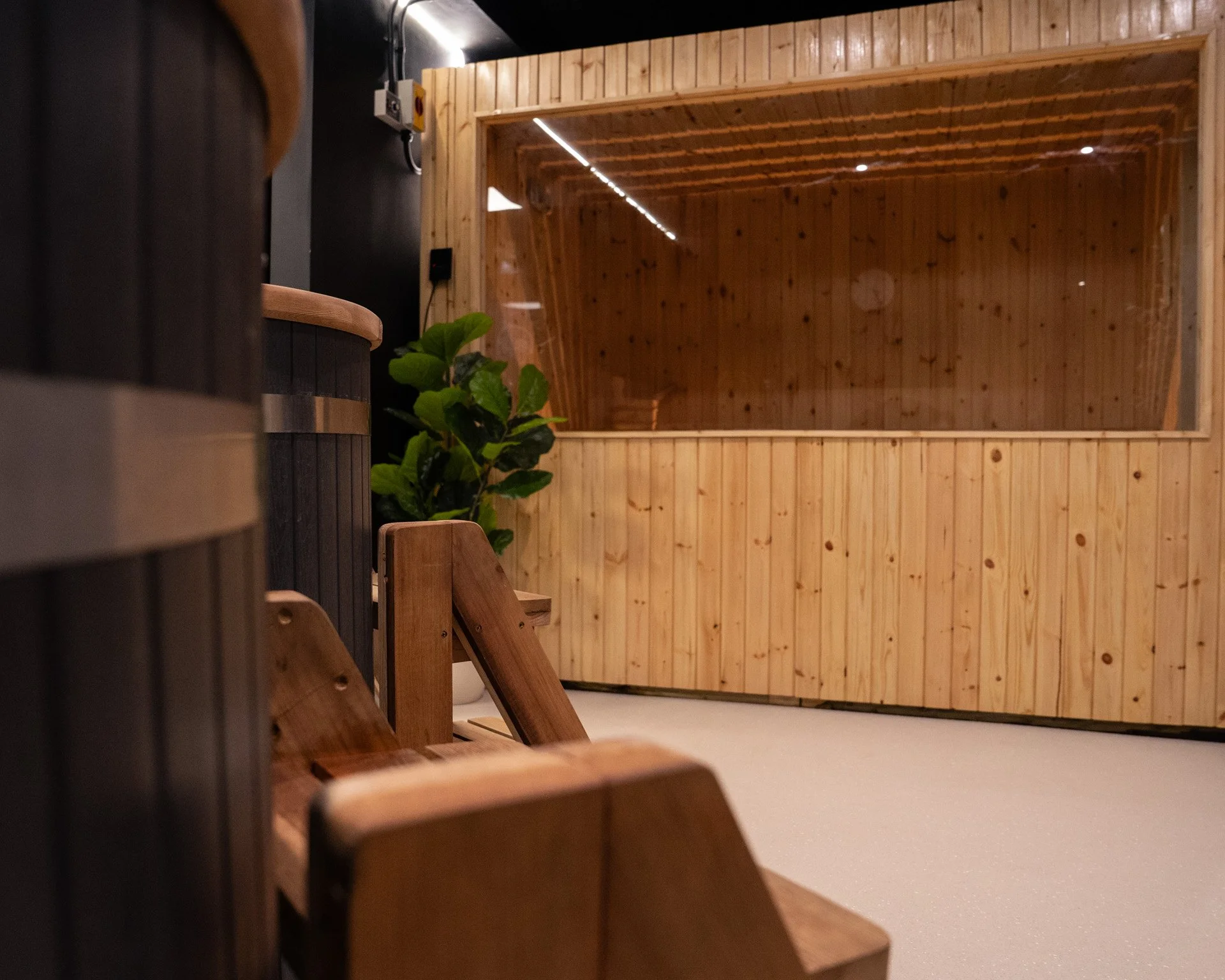 The Contrast Revival sauna and cold plunge